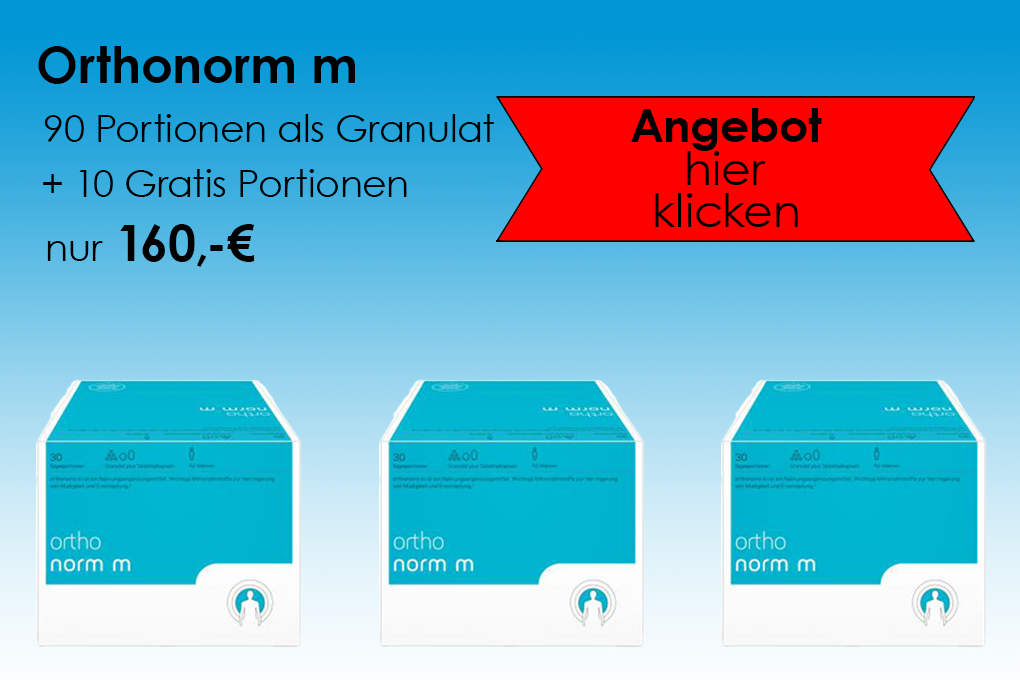 Orthonorm m Granulat, 90 Portionen + 10 Gratis Portionen