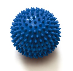 Igel-Ball blau, 10 cm