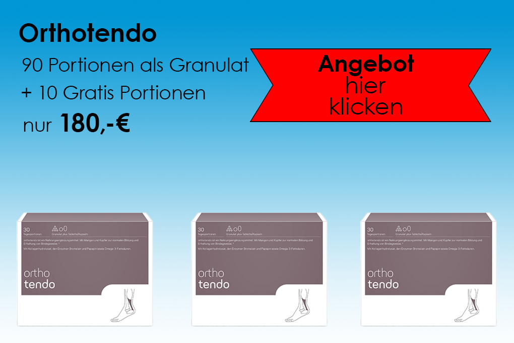 Orthotendo Granulat, 90 Portionen + 10 Gratis Portionen