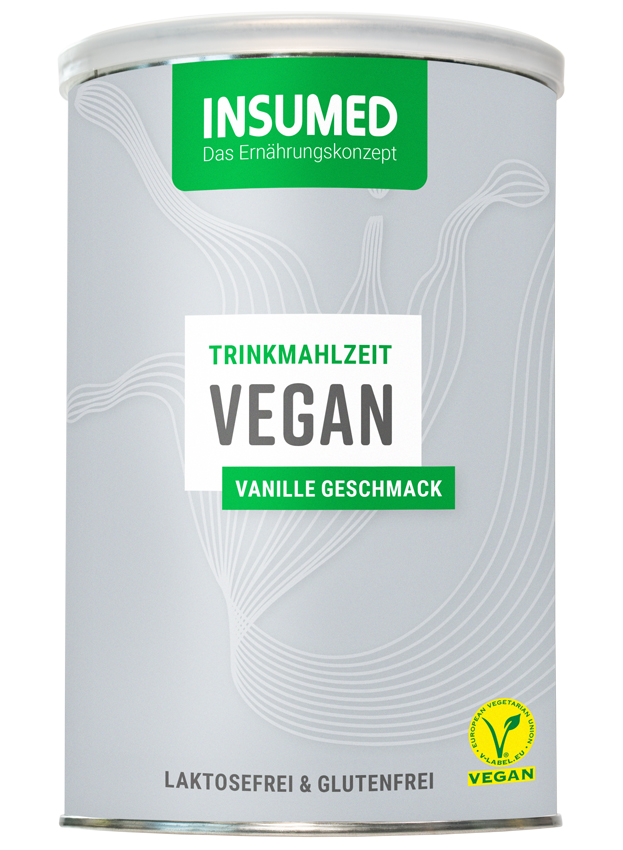INSUMED Basic Vegan Vanille mit Soja, 400g, MHD 10.2024
