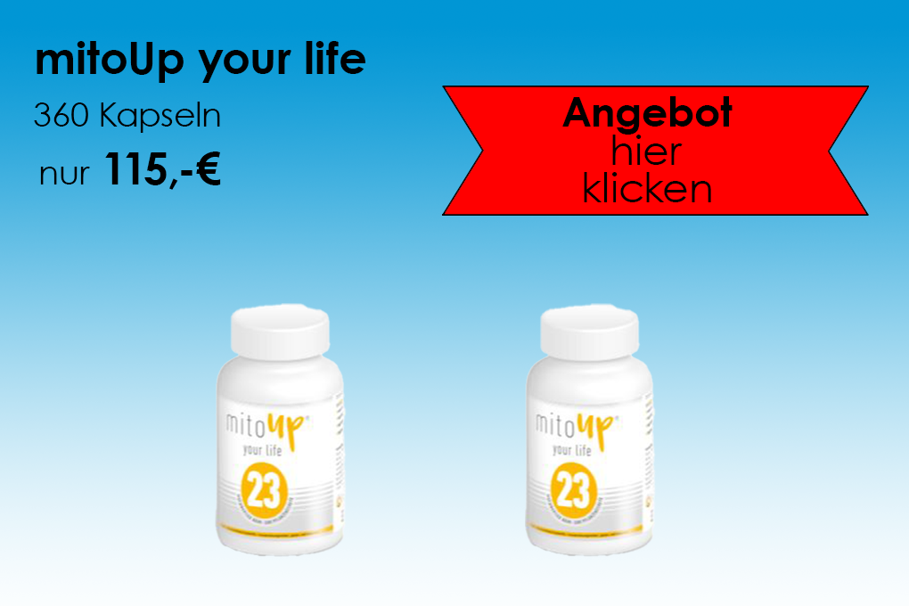 2x mitoUp your life à 180 Kapseln, 134g 