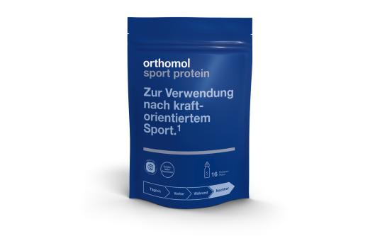 Orthomol Sport Protein Getränkepulver, 16er Packung
