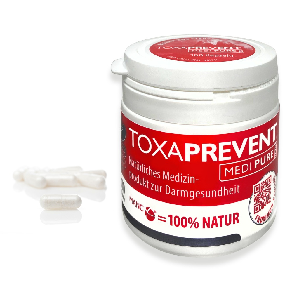 Toxaprevent Medi Pure Ecoline 180 Kapseln, 72g  