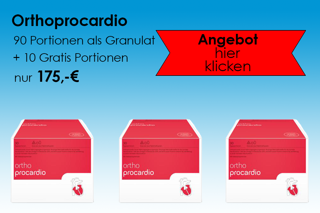 Orthoprocardio Granulat, 90 Portionen + 10 Gratis Portionen